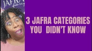 3 Jafra Categories You Didnt Know Existed [upl. by Coe907]