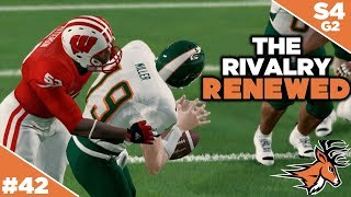 Wisconsin vs Wisconsin State Round 3  Whitetails  NCAA Football 14  Ep 42 [upl. by Tonya]