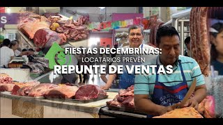 ¡Locatarios de Tuxtla esperan repunte en ventas de carne de res para las fiestas decembrinas 🥩 [upl. by Pinter690]