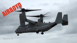 V22 Osprey Demonstration  Farnborough Airshow [upl. by Moyra]