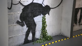 Banksy Museum opens in New York [upl. by Kuska]