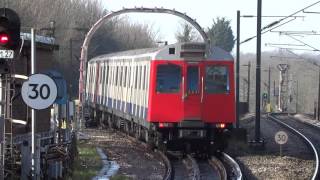 Classic District Line D78 Stock train departing Upminster [upl. by Eutnoj363]