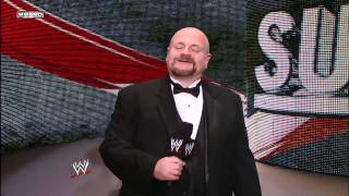 Howard Finkel returns as CM Punks personal ring announcer [upl. by Jeffries]