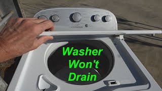 How to Fix a Whirlpool Duet HT Washing Machine Not Draining [upl. by Iarised]