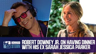 What Happened at Robert Downey Jr’s Dinner With Sarah Jessica Parker 2015 [upl. by Annaiviv239]