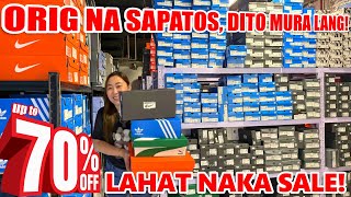 MAS MURA DITO LAHAT BELOW SRP 100 Original na Sapatos  Nike Adidas New Balance Etc Full Vlog [upl. by Lydia]