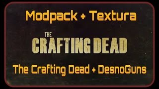 MinecraftMOD Crafting Dead amp DesnoGuns  Textura 0111 Pocket Edition [upl. by Senecal]