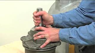 GormanRupp Super T Series Pump Maintenance Pt 6 Shaft and Bearing Removal [upl. by Idaline]