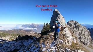 Vue sur la Meije  Grimpe et vol  Sambuy [upl. by Roxanna433]