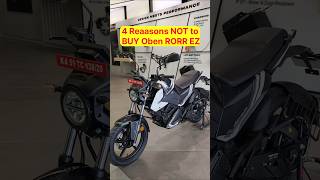 4 Reasons not to buy OBEN RORR EZ electric bike automobile electricvehicle viralvideo kurnool [upl. by Maximilian]