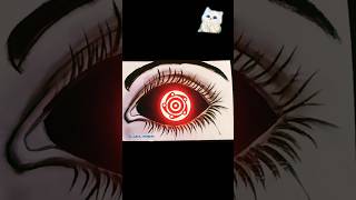 Naruto eyes ❤️‍🔥👀👁️  Sharingan Eye drawing naruto itachi sharingan shorts anime viral [upl. by Nanci953]