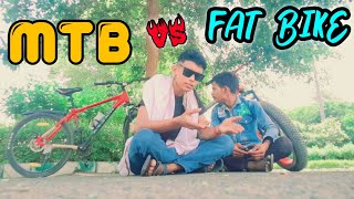 FAT BIKE VS MTB ✌️🔥  WALTX TRAIL 275  HIMANSHU CHAUHAN VLOGS [upl. by O'Dell]