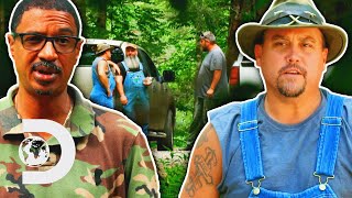 Mike Thinks Richard Is Stealing Customers On His Own Turf  Moonshiners [upl. by Eisle]