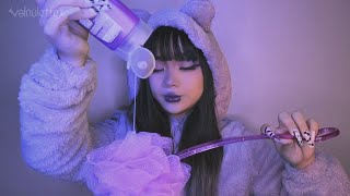 ASMR giving you a warm and cozy bath because you stink 🧼💆‍♀️🫧 [upl. by Nodarse]