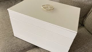 Stackers Jewelry Box Dupe from Amazon [upl. by Htbazile517]