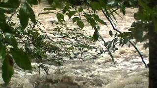 Hurricane Irene Normanskill Creek Duanesburg NY [upl. by Tiebold]