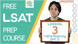 Lesson 3 LSAT Logical Reasoning Part 1 [upl. by Ailefo]