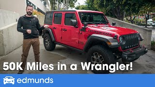 How Reliable Is a Jeep Wrangler Rubicon After 50000 miles LongTerm 2018 Wrangler Review [upl. by Auqenehs]