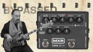 MXR Bass DI Pedal Video Demo [upl. by Prescott]