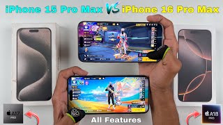 iPhone 16 pro max vs iPhone 15 pro max speed test and comparison all features [upl. by Russon]