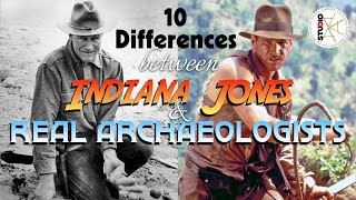 10 differences between Indiana Jones amp REAL archaeologists [upl. by Pedroza560]