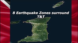 8 Earthquake Zones Surround Trinidad and Tobago [upl. by Dahl316]