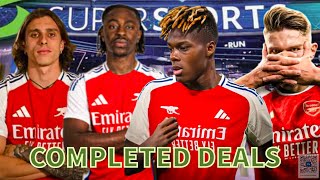 TRANSFER NEWS ✅ 4 transfer deals secured by Arsenal [upl. by Inalaek]