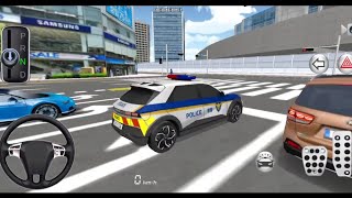 New Police Car Hyundai Ioniq 5 Highway Patrol Duty 3D Driving Class Simulation New Update Car Game [upl. by Deanne]