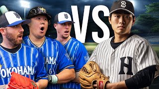 We Faced The Best Men’s League Pitcher In The World [upl. by Ainsley]