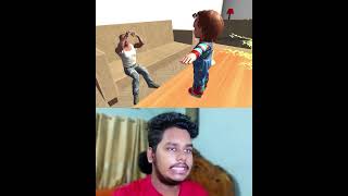 Chucky Attack On Franklin 😭  Indian Bike Driving 3D  Funny Story therifanio shorts [upl. by Tsew294]