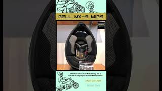 Bell MX9 MIPS Matte Black  Motorush Gear [upl. by Tu]