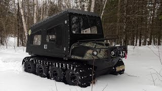 ARGO Avenger 8x8  AMS Vtt  Motoneige [upl. by Freida571]