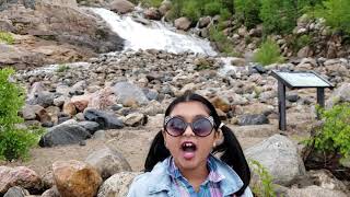 Sushreeya at the Alluvial fan falls Rocky Mountain National park [upl. by Latsirhc168]