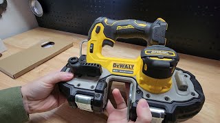 What You Need To Know About This DeWALT Portable Bandsaw [upl. by Ahseiyn100]