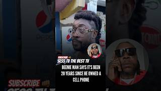 Beenie Man Says Its Been 20 Years Since he owned a Cell Phone 😵‍💫🤯 jamaica foryou viralvideo [upl. by Randolf73]