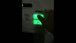 How to unlock a safe mark system at a hotel [upl. by Aritak]