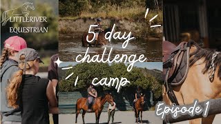 Littleriver 5 day challenge camp \\ Episode one [upl. by Ramunni]