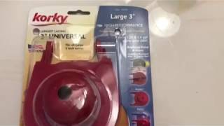 Korky Universal Toilet Flapper 3 inch [upl. by Gnehp51]