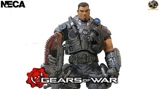 NECA Gears of War Dominic Santiago Figure Unboxing amp Review [upl. by Caty]