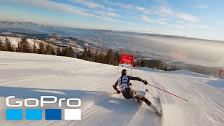 GoPro Giant Slalom FPV with Ted Ligety in 4K [upl. by Ammej]