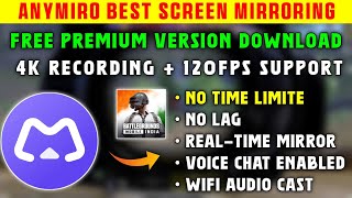 AnyMiro FREE PREMIUM VERSION DOWNLOAD  HOW TO USE ANYMIRO FULL STREAM SETUP [upl. by Adnertal]