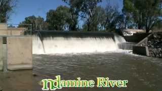 Loudon Weir  Condamine River [upl. by Naened266]