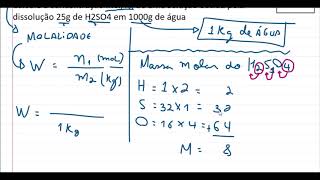 MOLALIDADE molKg [upl. by Ecirahs499]