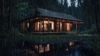 Relaxing Rain on Tin Roof with Thunderstorm Sounds – Perfect Sleep Aid [upl. by Aiduan]