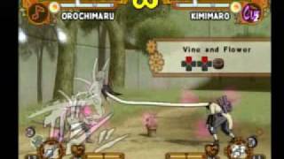 NUN5 Orochimaru vs CS2 Kimimaro [upl. by Dranyam]