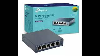 TPLink TLSG105 5Port Gigabit Ethernet 1000Mbps Switch [upl. by Romie]