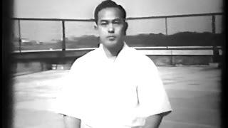 Koichi Tohei 10th Dan  Rare Aikido Demonstration 1957 [upl. by Lynett]