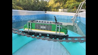 Long Lego Garden train set  33m track [upl. by Eittak]