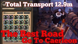 The best road go to caerleon bring 129m total loot • Albion online albiononline [upl. by Hutchinson]