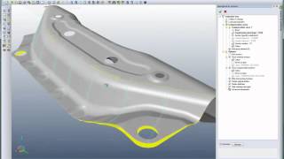 Springback compensation from 3D curves [upl. by Zillah626]